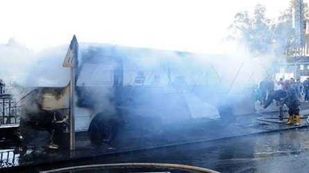 Satu Tentara Suriah Tewas 11 Terluka Saat Bus Yang Mereka Tumpangi Dibom Di Damaskus